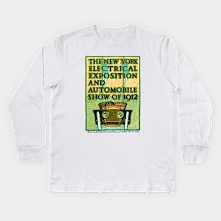 1912 Electric Expo and Auto Show Kids Long Sleeve T-Shirt